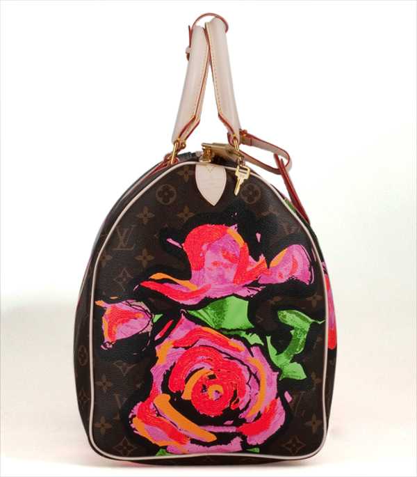High Quality Louis Vuitton Monogram Roses Canvas Keepall 50 M48605